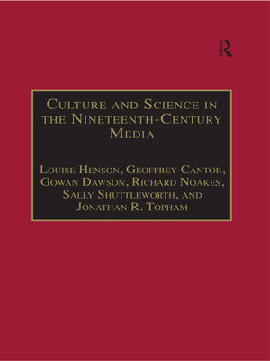 cover image of Culture and Science in the Nineteenth-Century Media